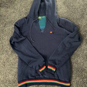 Aviator Nation V Neck Pullover Sweatshirt